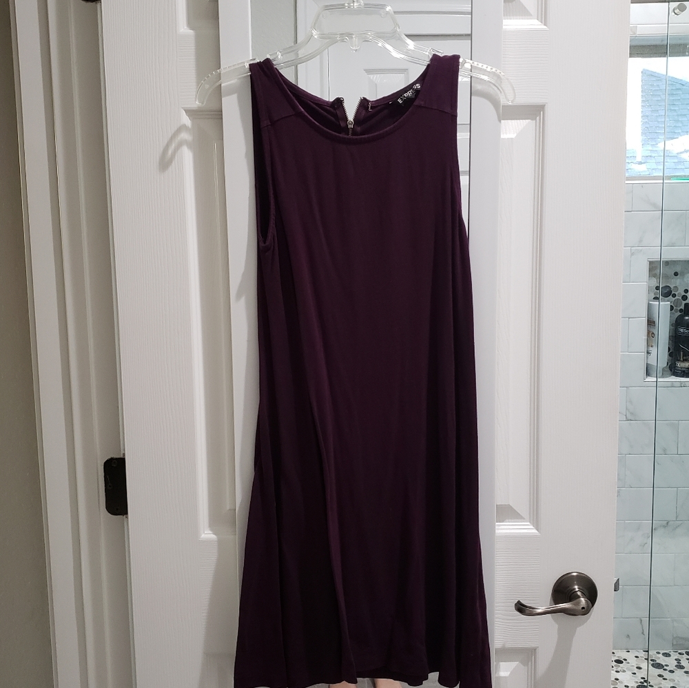 Express Plum Dress Size S